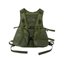 Daug kišenių Taktinė Hip Hop Krovinių Liemenė Vyrams Moterims Lauko Sportui Reguliuojama Punk Techwear Be Rankovių Liemenė One Size armijos žalia spalva