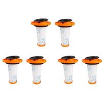 6x Dulkių siurblio filtras Rowenta X-FORCE FLEX 9.60 RH20xx ZR009010 ZR009012 Atsarginės dalys Efektyvūs valymo priedai