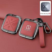Automobilio rakto dėklas Fob Zeekr 7X 2024 2025 Automobilio stiliaus raktų pakabukas Nuotolinio valdymo apsauginis dangtelis Maišelis Korpusas Laikiklis Automobilio priedai Fit for Zeekr 7X