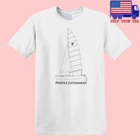 Prindle Katamaranas Burinė Burinė Valtis Jachta Vyriška Balta Dydis S-5XL 2XL white