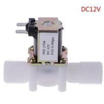 G1/2  Slėginis solenoidinis vožtuvas 12V 24V 220V geriamojo fontano, saulės energijos sistemoms DC12V