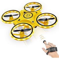Mini Drone For Kids,gesture Control Drone,hand Operated Drones With Sensorindoor Drone For Kids,small Rc Quadcopter,360 Flips,with Led Light