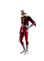 TAMASHII NATIONS Mobile Suit Gundam Char Aznable 155mm PVC ABS Dažyta veiksmo figūrėlė S.H.Figuarts Apie. &