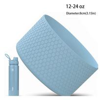 Silicone Bottle Bottom Sleeve Anti-Slip Hexagon Water Bottle Pad Cup Accessories for Aquaflash/HydroFlask 12-40 oz