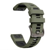 22mm 26mm Silikoninis QuickFit Sportinis Dirželis Garmin Fenix E 8 8x 7 7X/6 6X PRO/5 5x puls/Epix Pro/Enduro 3/Tactix 8 7 Laikrodžiui 1PCS QuickFit 22mm gray