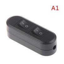 1pcs  Double Double Control Table Lamp Floor Lamp Mother Lamp Online Switch Two-button Dual Control Switch
