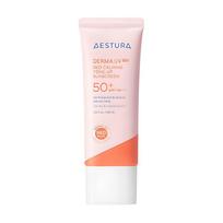 AESTURA Derma UV 365 Raudonį raminantis tonuojantis apsauginis kremas nuo saulės SPF50+ PA++++ 40ml Jautriai odai Šviesinanti priežiūra