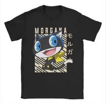 Persona 5 Royal Morgana T Shirts for Men Women Cotton Novelty T-Shirt Crew Neck S