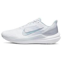 Nike Air Winflo 9 Balti Metalinio Sidabro Moteriški Sportbačiai DD8686-100 35.5