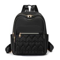 Backpack Women's Embroidery Oxford Cloth Outdoor Travel Bag Student Schoolbag juoda