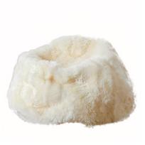Baltas avikailio sėdmaišis Native Natural, ⌀ 110 cm
