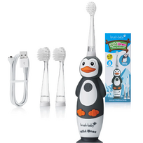 Elektrinis dantų šepetukas Brush baby WILDONES PENGUIN
