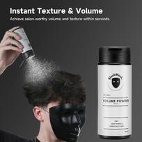 Texture Powder for Men, Easy to Apply - Instantly Adds Texture & Volume, All-Natural Ingredients, Strong Hold, Hair Powder for Men   0.5 Ounce (Pack