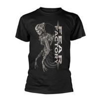 Fear Factory Unisex Adult Mechanical Skeleton T-Shirt S juoda