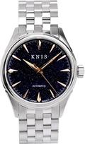 KNIS Aventurino Automatinis Laikrodis Safyro Nerūdijančio Plieno 10 ATM Atsparus Vandeniui Mechaninis Japonijoje Pagamintas Vyrams, Kristalas, Apyrankė, Atsparus, Mechanizmas, mėlyna