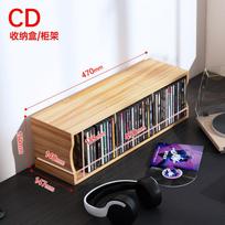 Multifunctional CD DVD Storage Organizer, Media Disc Holder Rack, Desktop Disc Album Display Case, Wall Mount Disc Storage Box