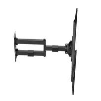 Sieninis laikiklis DELTACO, pilnai judantis 3 kryptimis, pakreipiamas, pasukamas, 37–86", 50 kg, juodas / ARM-460-2 / 1903421