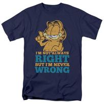 Garfield  Niekada neklysta  marškinėliai - Įprasti arba berankoviai - iki 5XL S