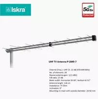 TV Antena ISKRA P-2845-7 Basic