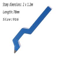 14K 18K 22K 24K 925 Sterling Silver Jewelry Stamp Punch Mold Marking Tool for Rings Bracelet Earring Buckles Making