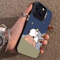 D-DUDU B-BUBU Phone Case For iPhone 17,16,15,14,13,12,11,Pro,X,Xs,MAX,Plus TPU Soft To Skin-friendly Cover iPhone14