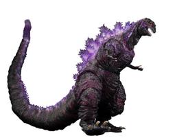 TAMASHII NATIONS Godzilla Ketvirtoji forma Pabudusi Grafinė 180mm PVC Dažyta Veiksmo figūrėlė S.H.MonsterArts (2016 m) Ver.    Shin Godzilla  - Filmas Plius-