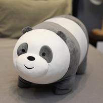 Mes plikiai meškos Anime pliušiniai pliušiniai žaislai Pagalvė Vaikai pliušiniai žaislai Animacinis personažas Pliušinė panda lėlė Pagalvė Minkštas mielas pliušinis dovanų rinkinys 25cm-28cm