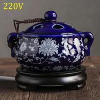 YXY 110V/220V Timing Essential Oil Stove Temperature Regulating Electric OUD Incense Burners Aromatherapy Censer Set for Home