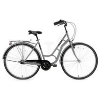 Miesto dviratis Bisan Ambiance Grey/Black (ratų dydis: 28", rėmo dydis: 20")