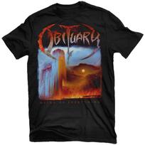 OBITUARY Mirštantis nuo visko Marškinėliai NAUJAS! Relapse Records TS4729 XXXXL