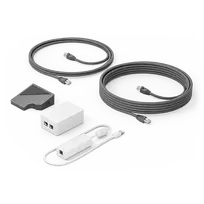 LOGITECH PoE Injector with plug set - OFF WHITE - OTHER - WW - POE INJECTOR W/ PLUG SET