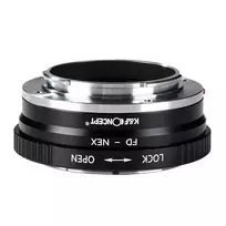 Adapteris - Canon FD Montavimas į Sony E-Montavimą K&F Concept II