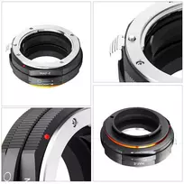 Adapteris - K&F Concept PRO Sony A-mount / Minolta MAF į E-mount