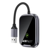 Belaidis CarPlay/Android Auto adapteris Acefast QC1 juodas