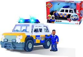 Žaislinė policijos mašina Simba Fireman Sam Police 4x4 109252578038, mėlyna sp./balta sp.
