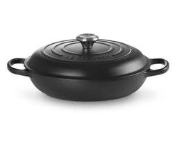Ketaus puodas Le Creuset Cauldrons, 30 cm, 3.5 l, juoda sp.