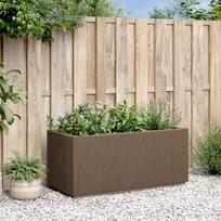 Sodo gėlių dėžutė Ruda 80 x 36 x 35 cm PP