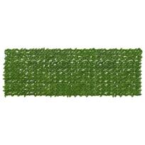 Balkono ekranas su lapais Žalia ir geltona 300 x 100 cm