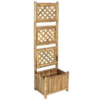 Lovelis su bambukiniu treliažu 40cm aukštas