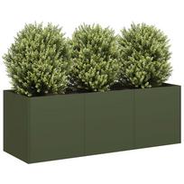 Lovelis alyvuogių žalias 120x40x40cm šaltai valcuotas plienas