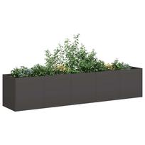 Vazonas juodas 200x40x40 cm šaltai valcuotas plienas