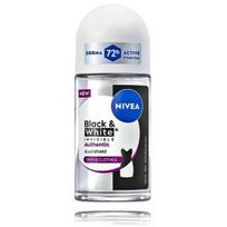 Nivea Black & White Authentic rutulinis dezodorantas moterims - 50 ml.