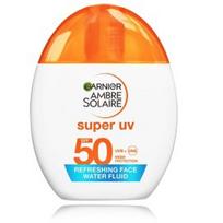 Garnier Ambre Solaire Super UV SPF50 veido fluidas nuo saulės - 40 ml.