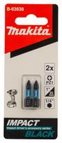 Atsuktuvų antgalių komplektas Makita B-63638, PZ1, 25 mm, 1/4"