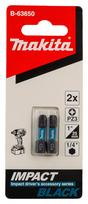 Atsuktuvų antgalių komplektas Makita B-63650, PZ3, 25 mm, 1/4"