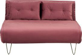 Sofa-lova Shumee Vestfold, rožinė sp., 80 x 130 cm x 81 cm