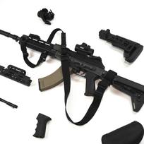 Šautuvo diržas RAGNAROK TYR Gen.II Convertible Single-Two Point Sling With Additional Attachment Black, HK Snap Hook