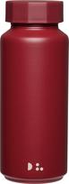 Design Letters Terminis butelis Tone-On-Tone DL, bordo