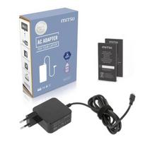 Laptop power charger adapter 45W USB type C USB-C 5V-9V-12V-15V/3A, 20V/2.25A PD