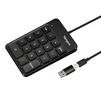Targus | Numeric EcoSmart | Numeric Keypad | Wired | Black|AKP13GL